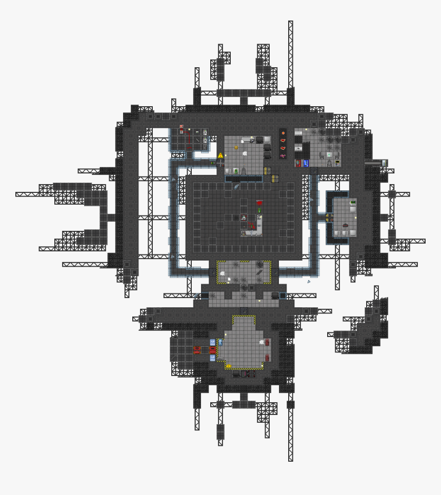 Space Station 13 Derelict, HD Png Download