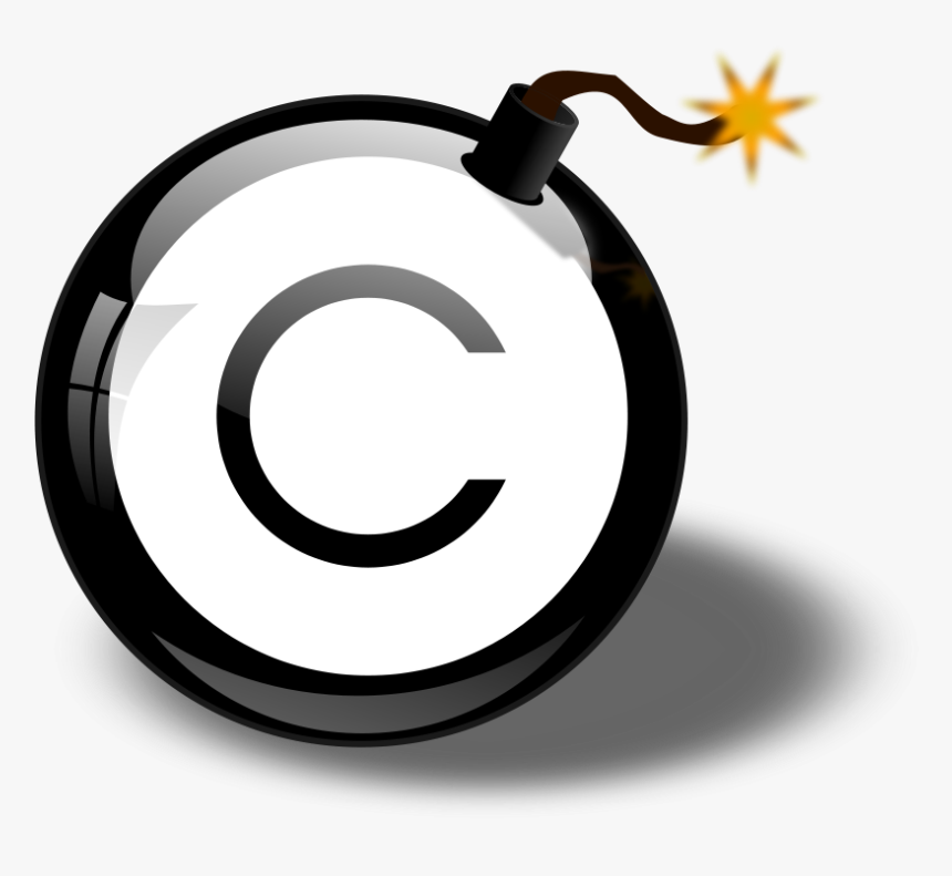 Copyright Download On Png Images Clipart - Bomb Clipart, Transparent Png