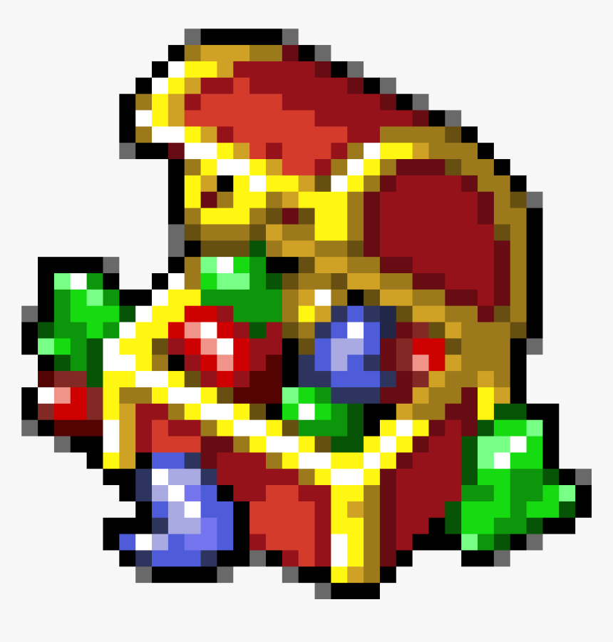 Treasure Chest Pixel Png, Transparent Png