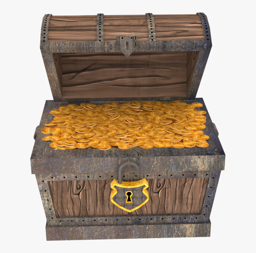56541 - Treasure Chest Image Free, HD Png Download
