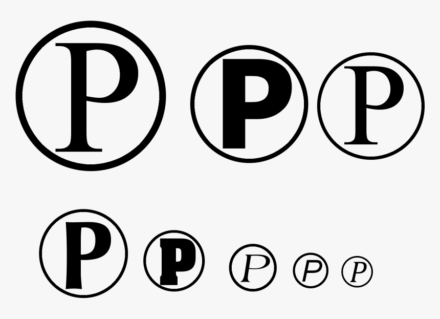 Sound Recording Copyright Symbol In Photoshop