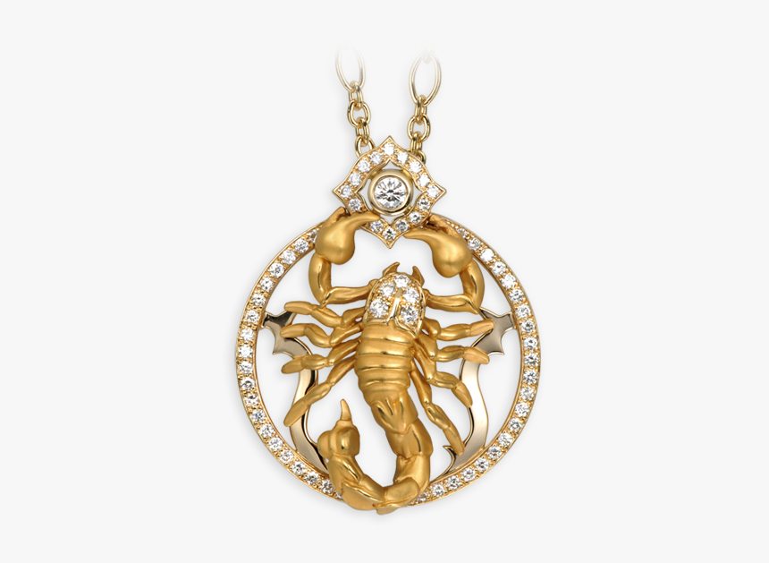 Necklace With Scorpion, HD Png Download