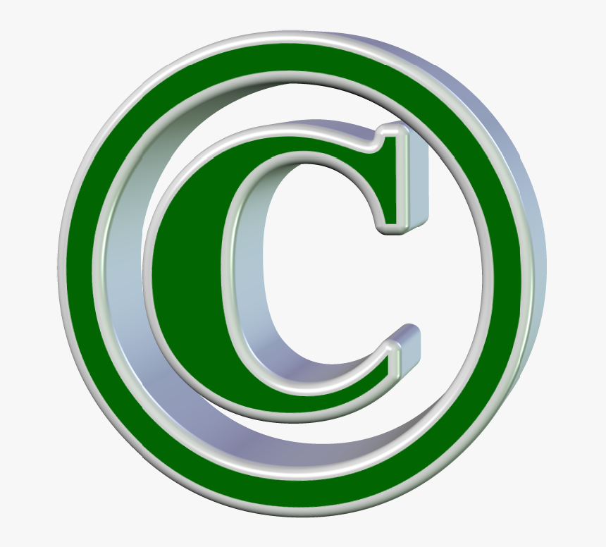 Copyright 3d Png, Transparent Png