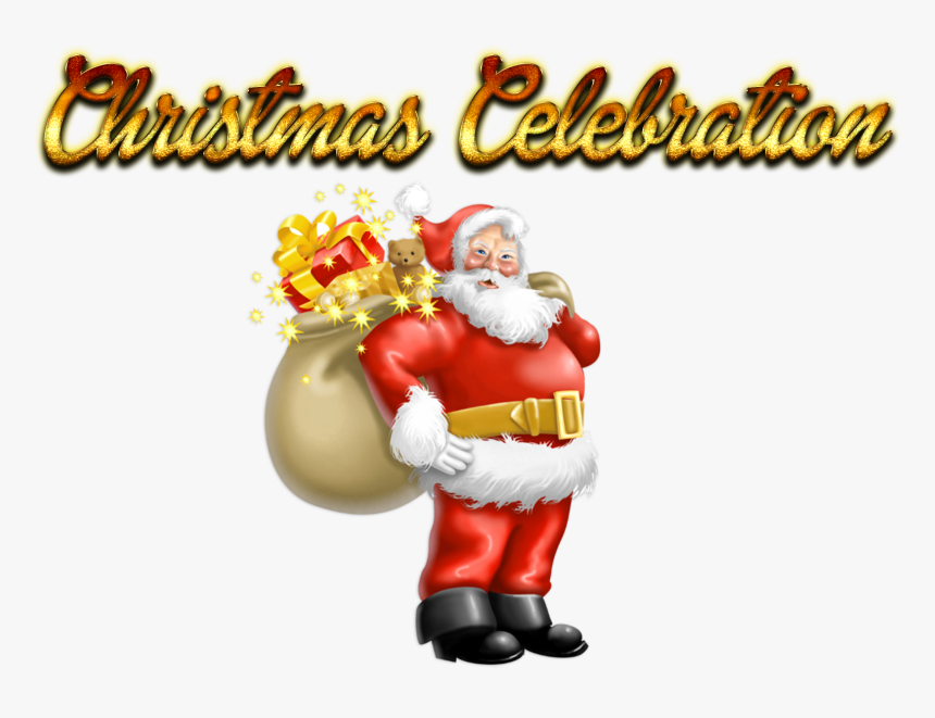 Christmas Celebration Png Background - Christmas Slogans In English, Transparent Png