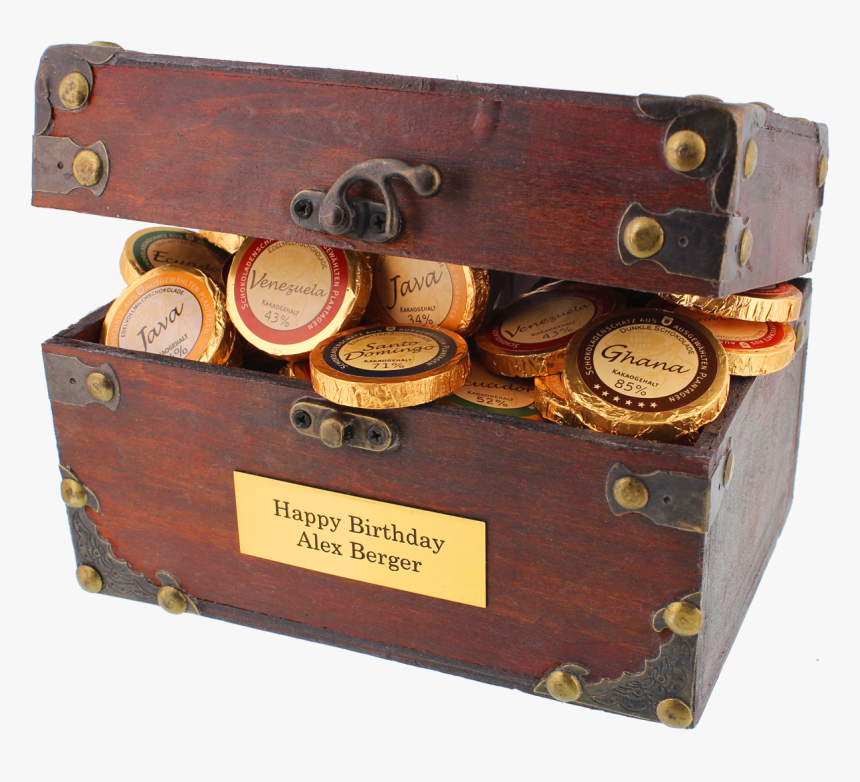 Chocolate Treasure Chest - Plywood, HD Png Download