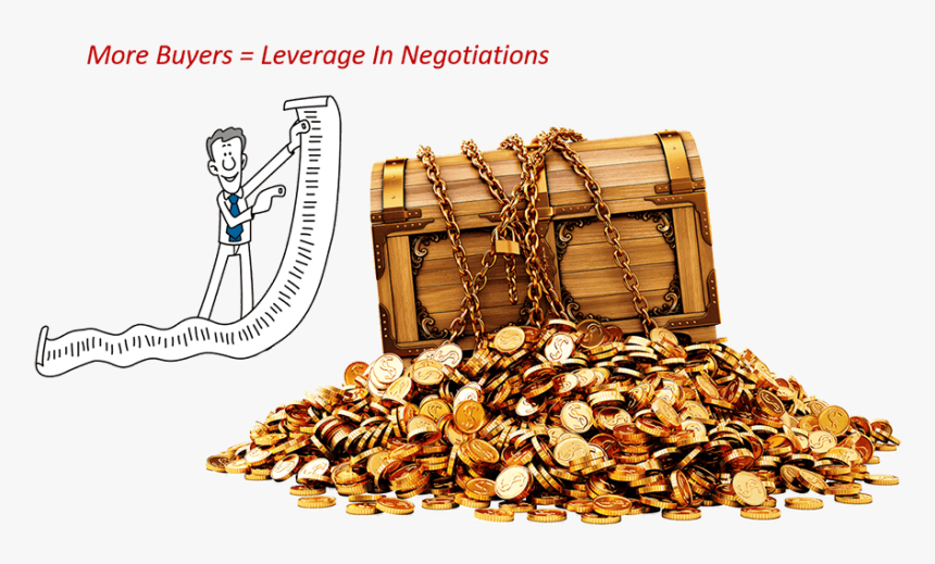 A Real Estate Marketing Company Who Feverishly Works - Transparent Background Treasure Chest Png, Png Download