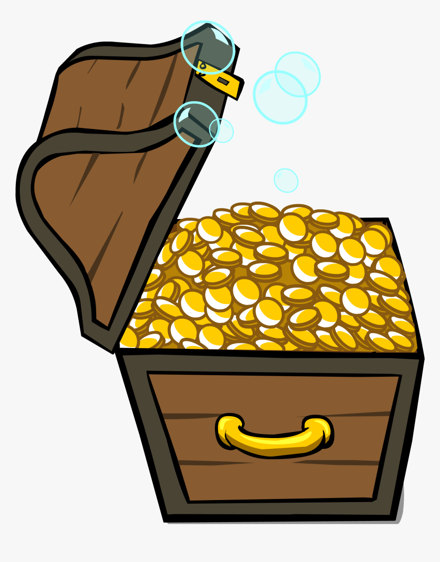 Treasure Clipart Under Sea - Treasure Chest Sprite Sheet, HD Png Download
