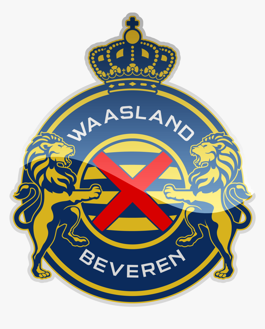 Kv Red Star Waasland Beveren Hd Logo Png - Waasland Beveren Logo Png, Transparent Png