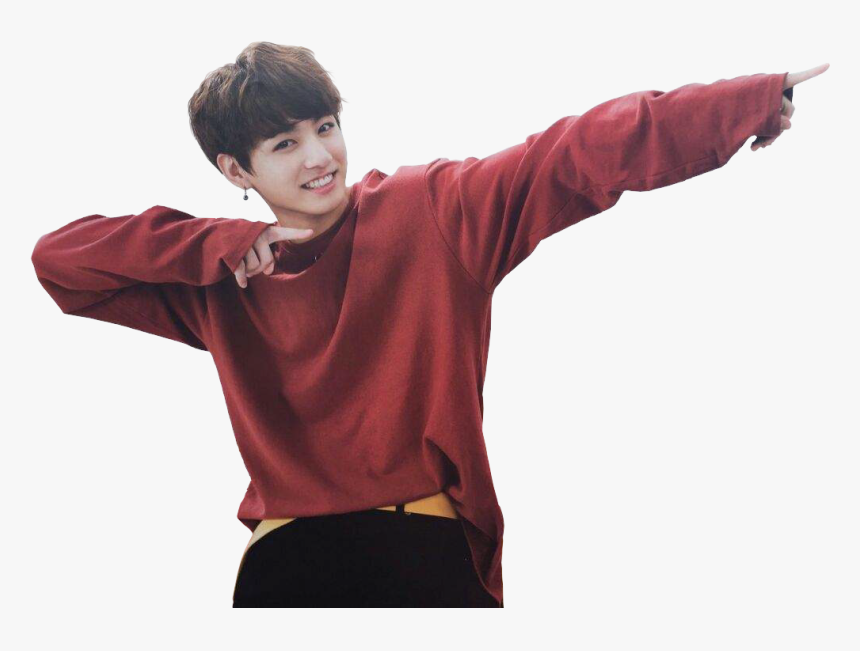 Transparent Bts Jungkook Png - Jungkook Png Red, Png Download