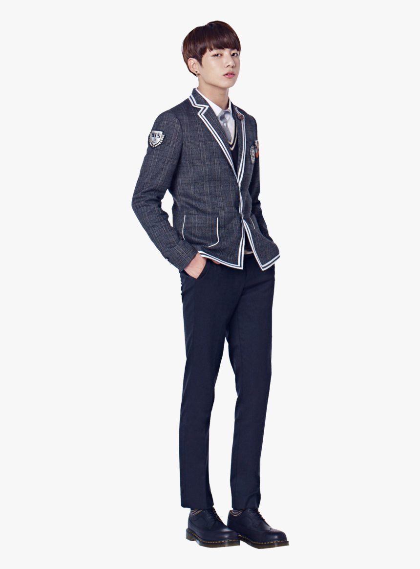 Bts, Jungkook, And Bangtan Boys Image - Bts Jungkook School Uniform, HD Png Download