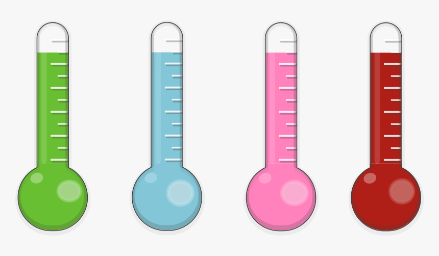 Transparent Thermometer Clipart - Thermometers Png, Png Download