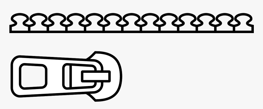 Transparent Zipper Png - Zipper Pull Clip Art, Png Download