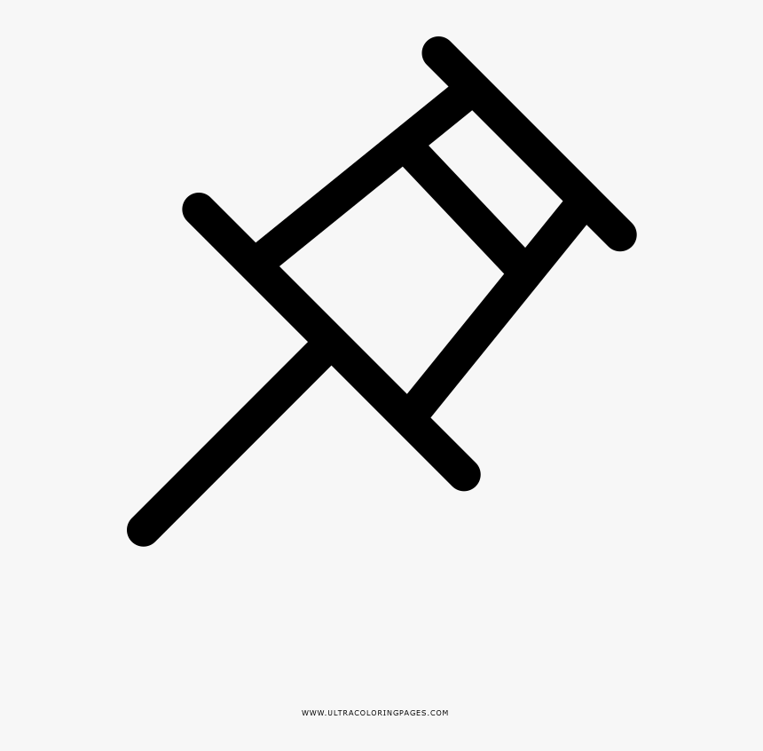 Transparent Thumb Tack Clipart - Icon, HD Png Download