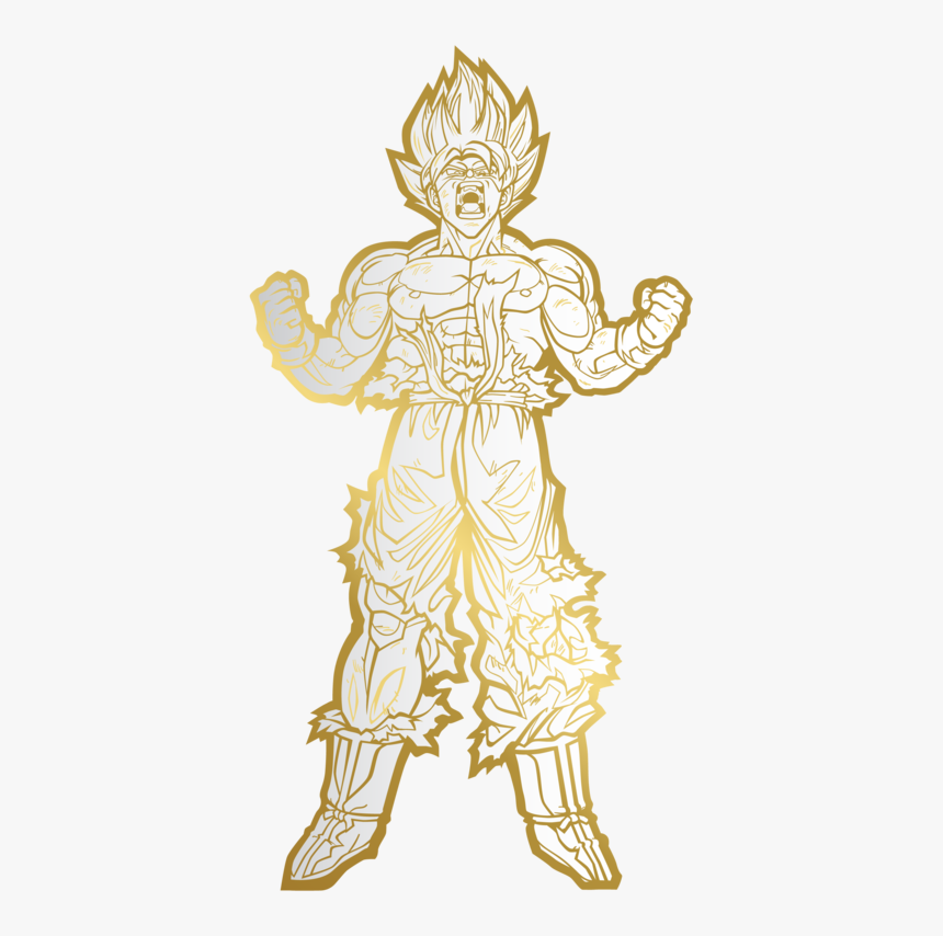 Super Saiyan Goku - Illustration, HD Png Download