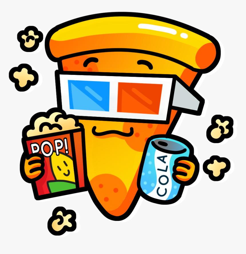 Sold Out Clipart Movie - Pizza And Movie Night, HD Png Download