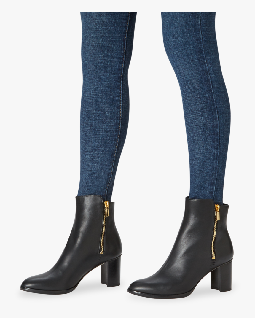 Color - Black Calf - High Heels, HD Png Download