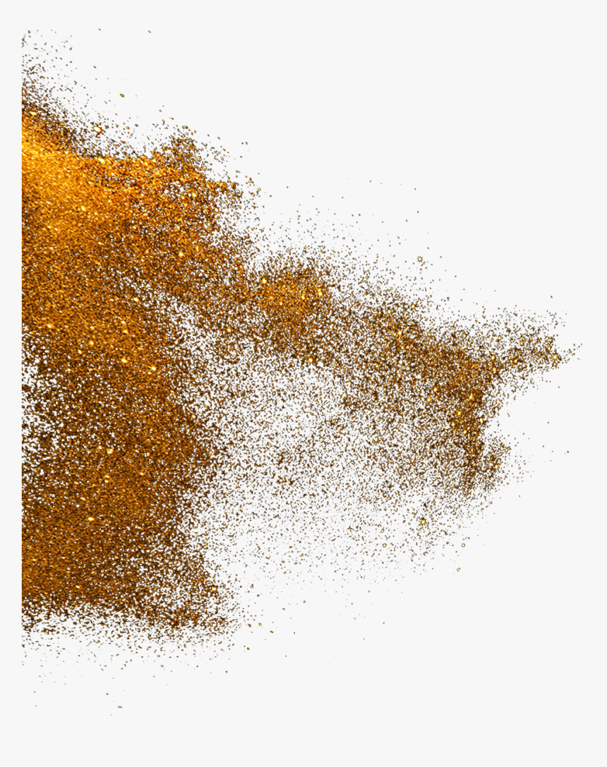 Vector Transparent Download Pigment Dust Gold Particles - Sand Particles Png, Png Download