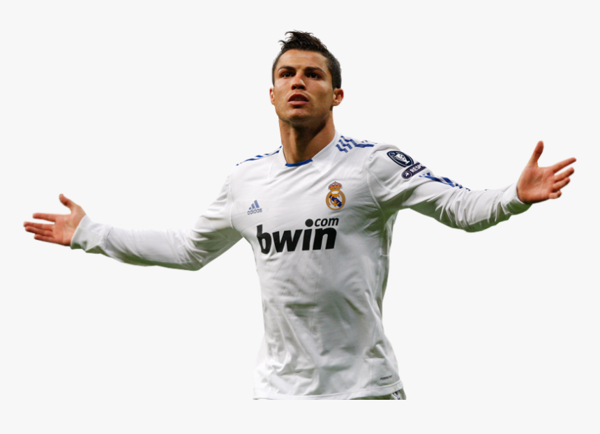 Cristiano Ronaldo & Lionel Messi Png - Real Madrid Cristiano Ronaldo Png, Transparent Png