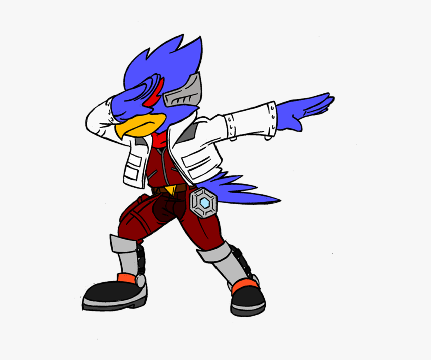 Star Fox Falco Dab , Png Download - Falco Png, Transparent Png