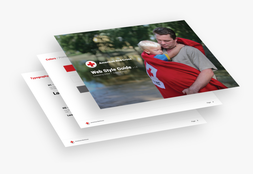 American Red Cross Styleguid - Tablet Computer, HD Png Download