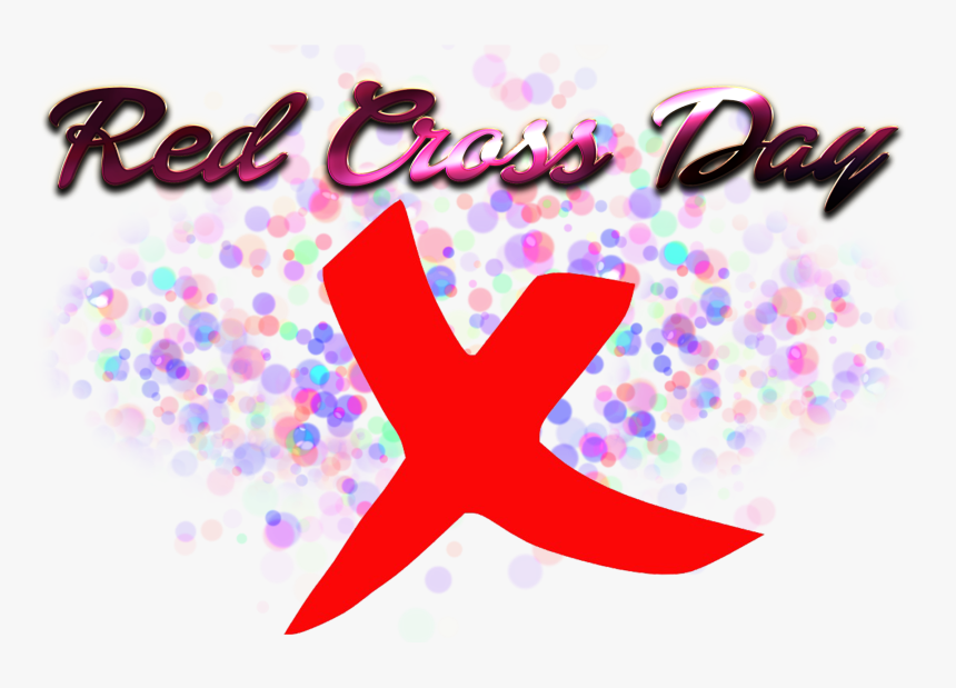 Red Cross Day Png Photo - Olive Name, Transparent Png
