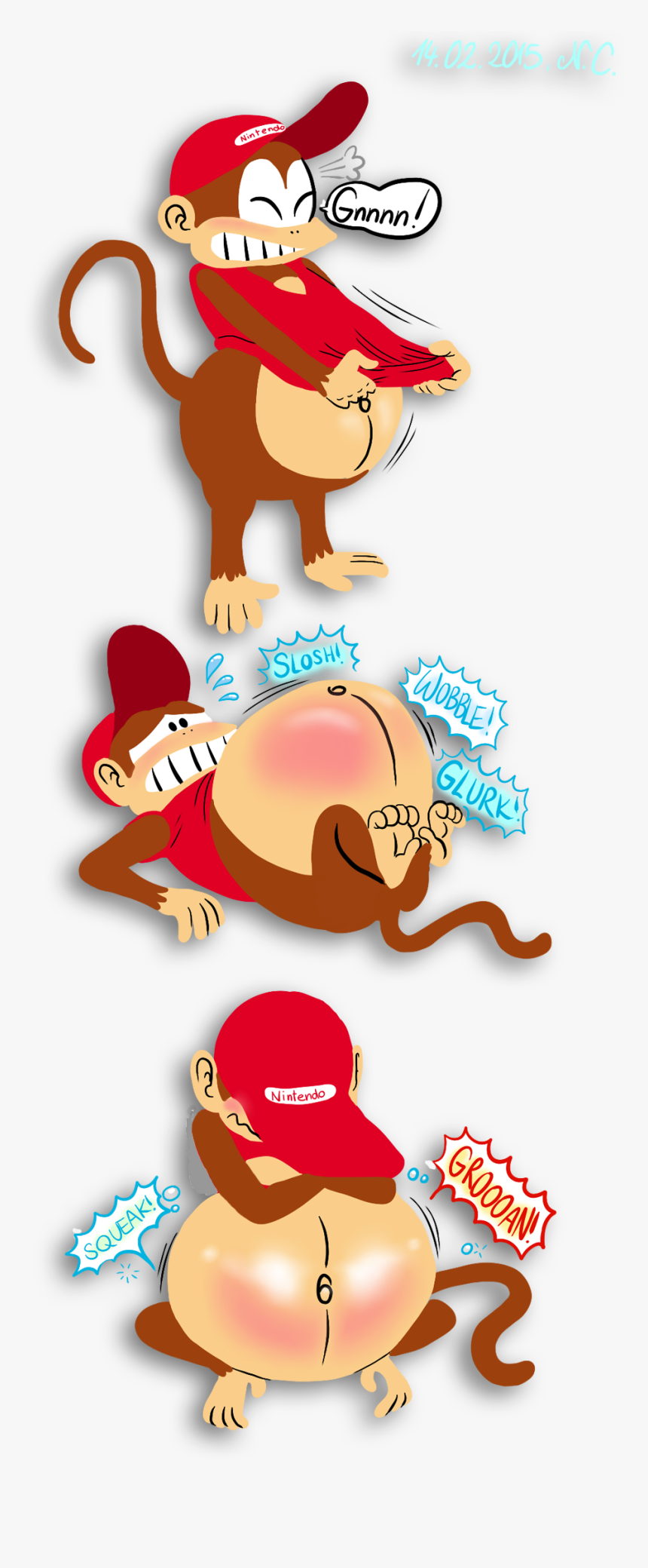 Diddy Kong X Dixie Kong, HD Png Download