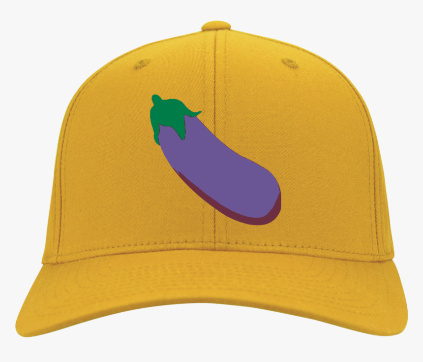 Eggplant Emoji Stc10 Sport-tek Dry Zone Nylon Cap - Baseball Cap, HD Png Download