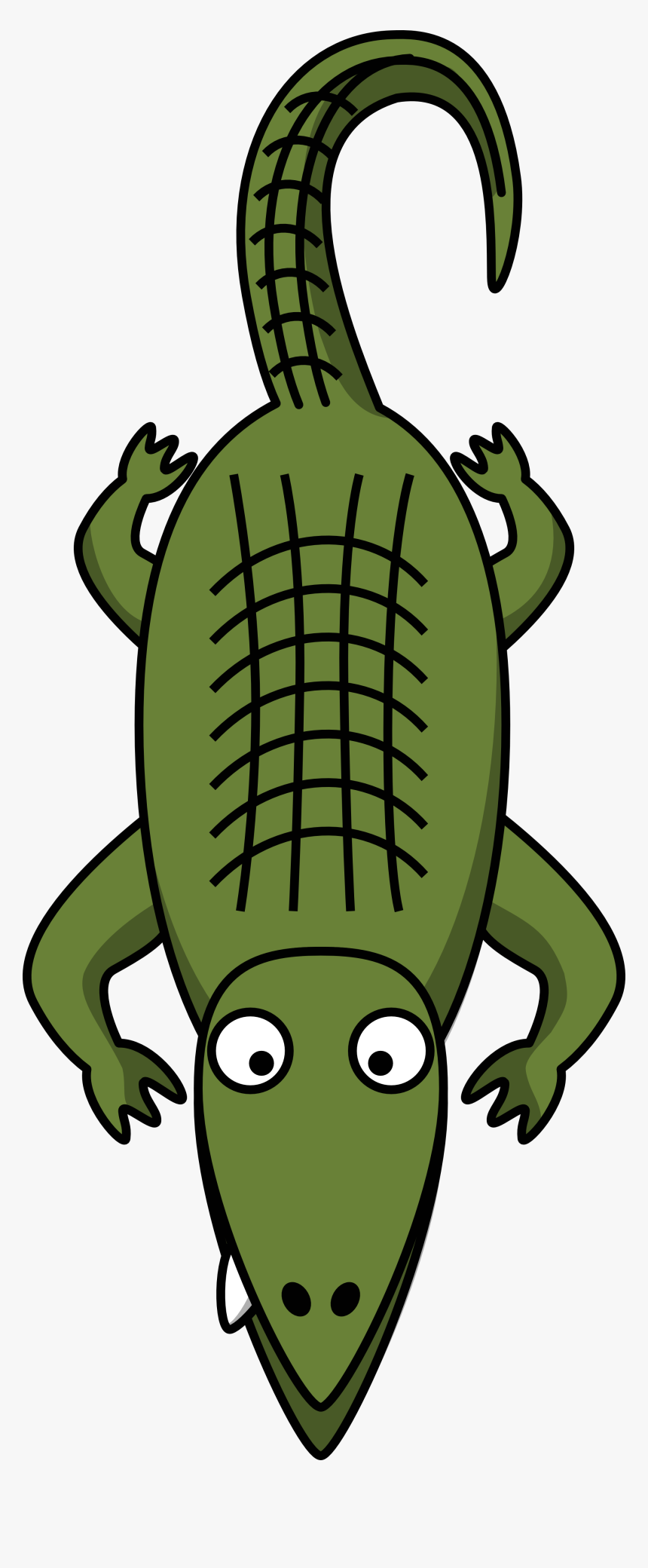 Crocodile Clipart Kid - Alligator Clip Art, HD Png Download