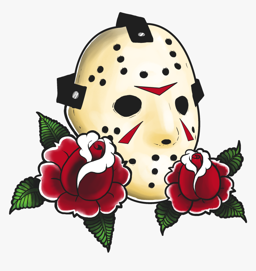 Jason Voorhees Fan Art Clipart , Png Download - Jason Voorhees Little Tattoo, Transparent Png