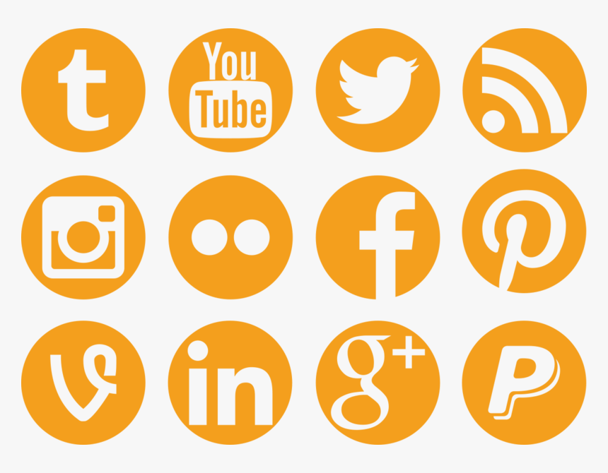 Social Icons Png Image - Logo Social Media Png, Transparent Png