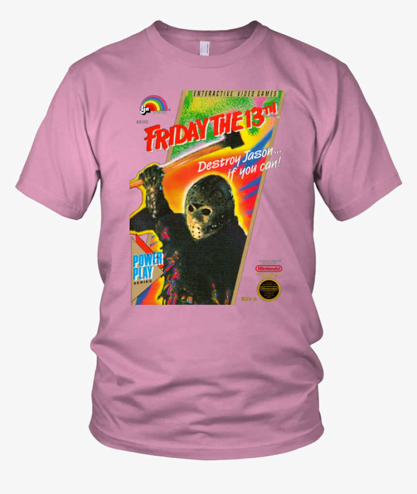 Friday The 13th Jason Voorhees Nintendo Retro Vintage - Lil Peep Is My Daddy Shirt, HD Png Download
