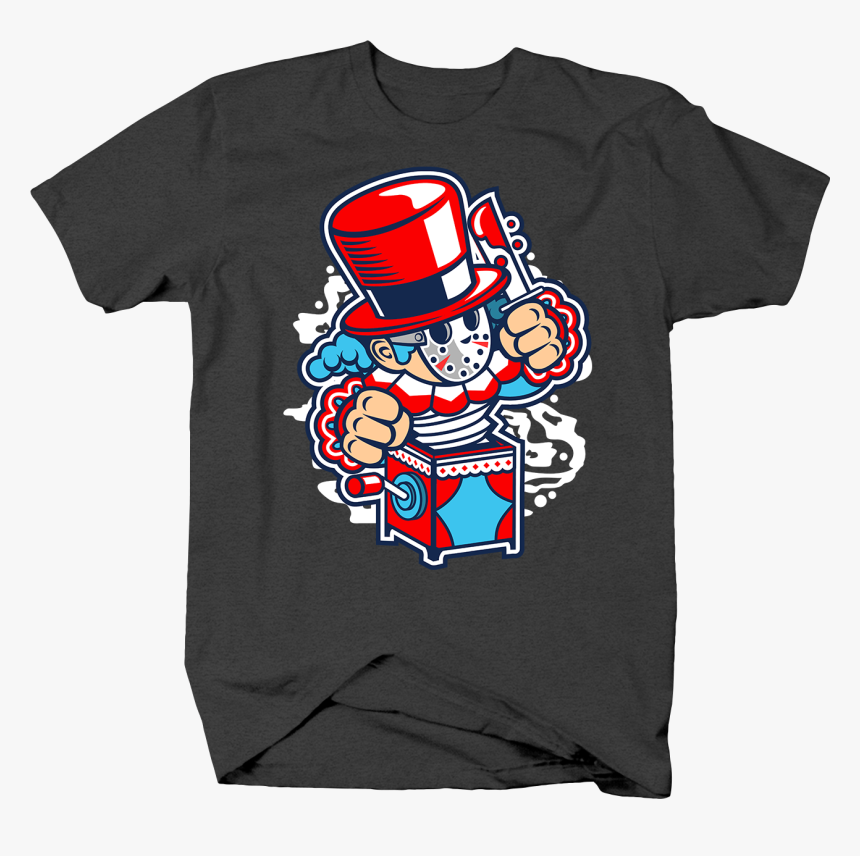Jack In The Box And Jason Voorhees Parody With Bloody - Boss T Shirts Animal, HD Png Download