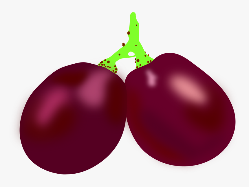 Transparent Raisin Png - Eggplant, Png Download
