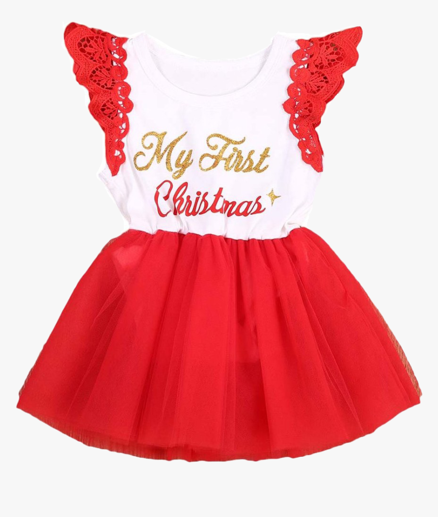 Christmas Dress Png Image Download - My First Christmas Dress, Transparent Png