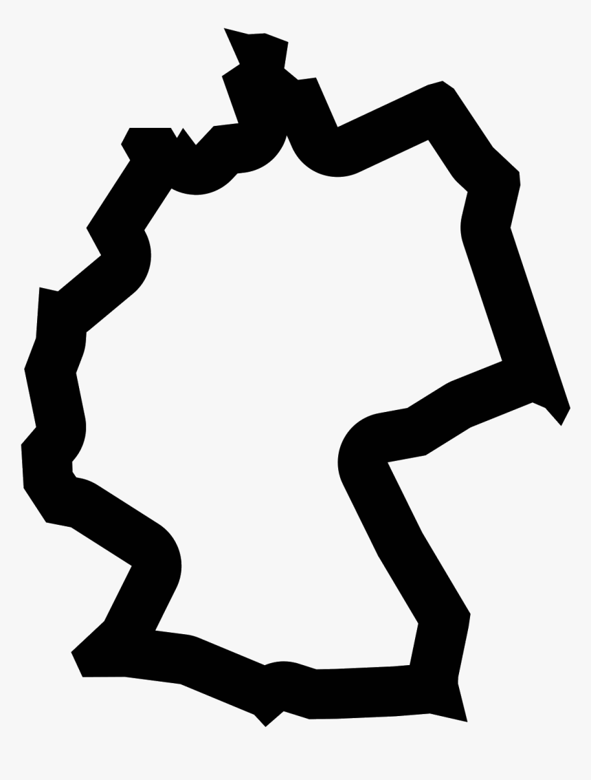 Germany Map Icon , Png Download, Transparent Png
