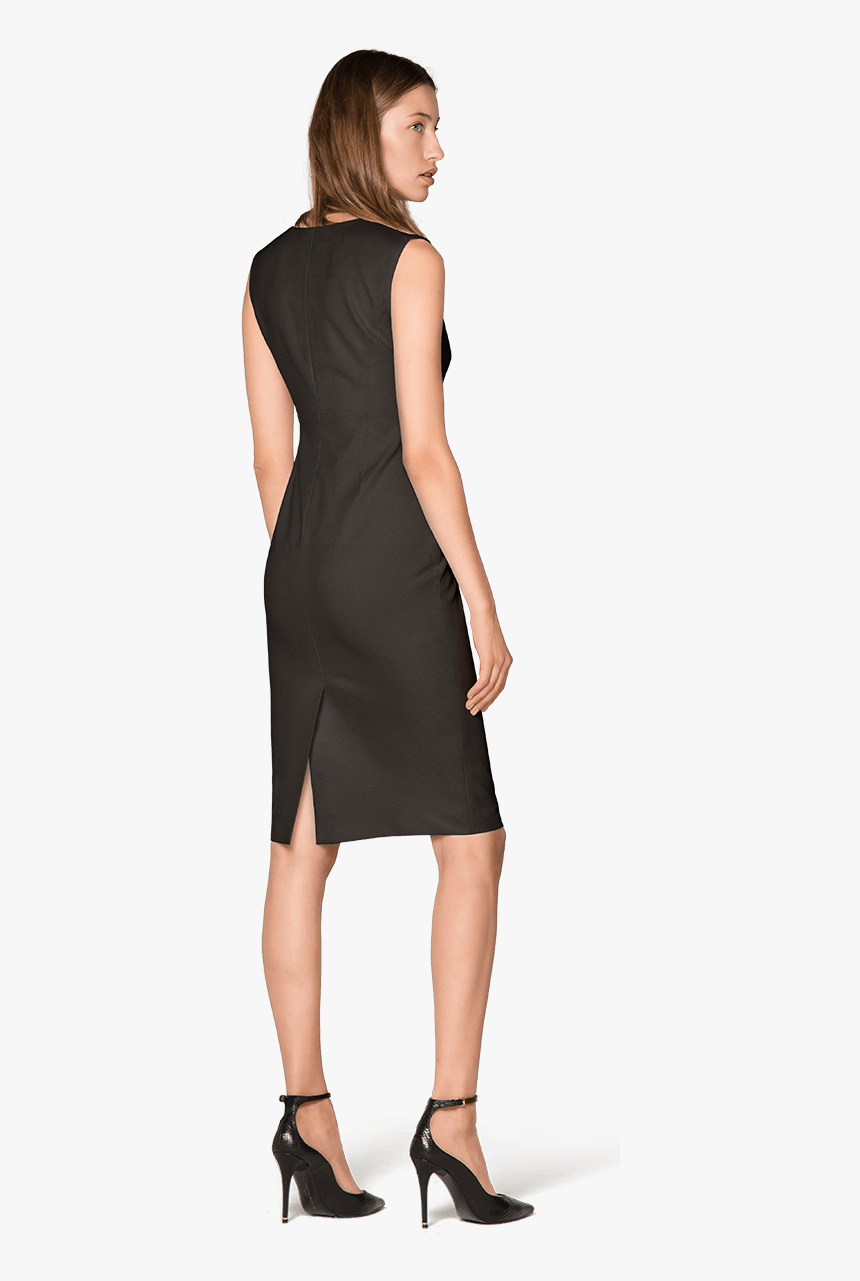 Blue Tailored Dress - Little Black Dress, HD Png Download