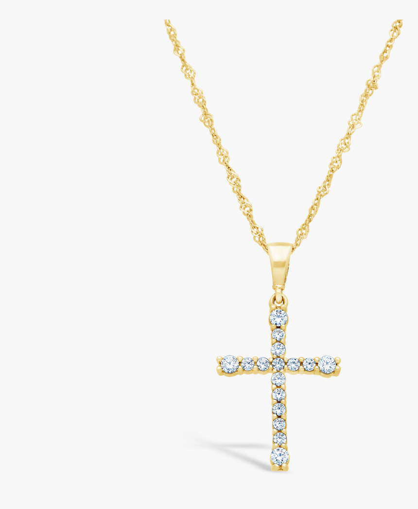 Cross Necklace Png - Locket, Transparent Png