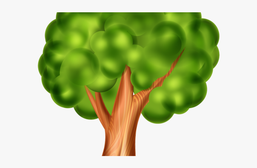 Cool Effects Clipart Png Transparent - Transparent 3d Tree Png, Png Download