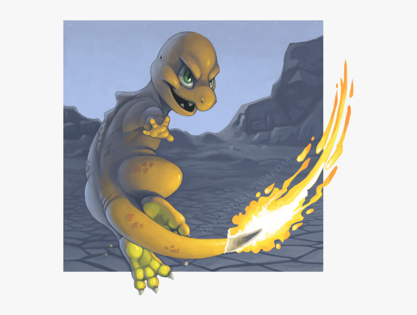 Charmander - Cartoon - Illustration, HD Png Download