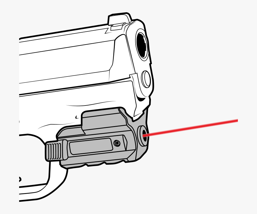 Rail Mounted Lasers, HD Png Download