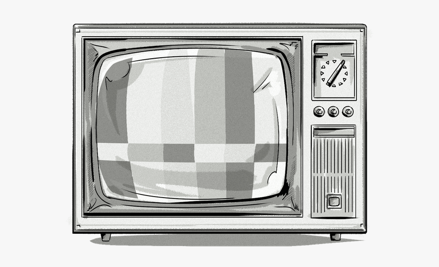 The Different Types Of Tv Advertising - Television Set, HD Png Download