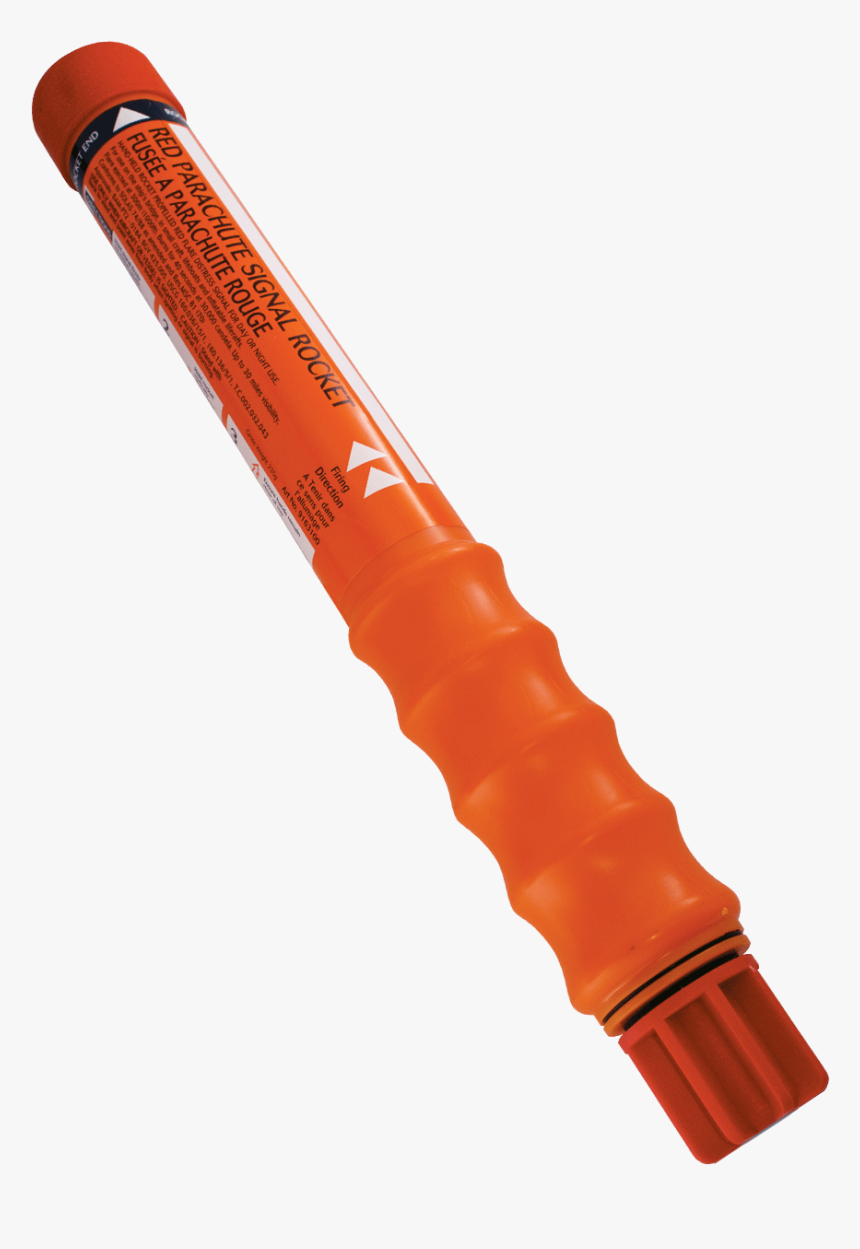 Parachute Rocket Red - Red Rocket Parachute Flares, HD Png Download