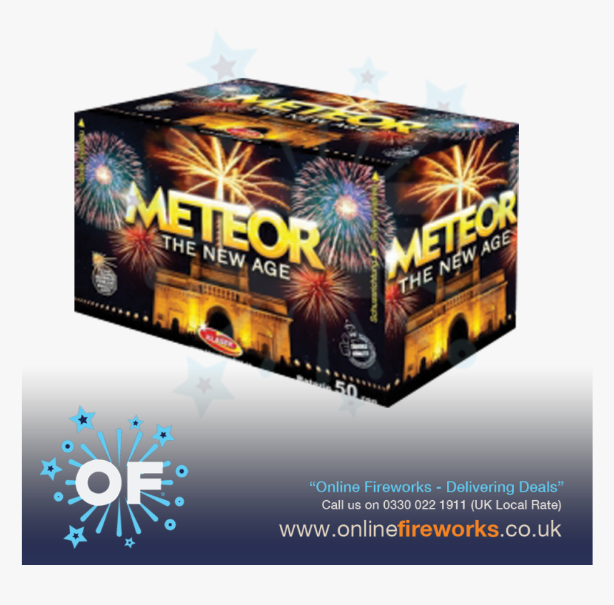 Meteor By Klasek Fireworks - Flyer, HD Png Download