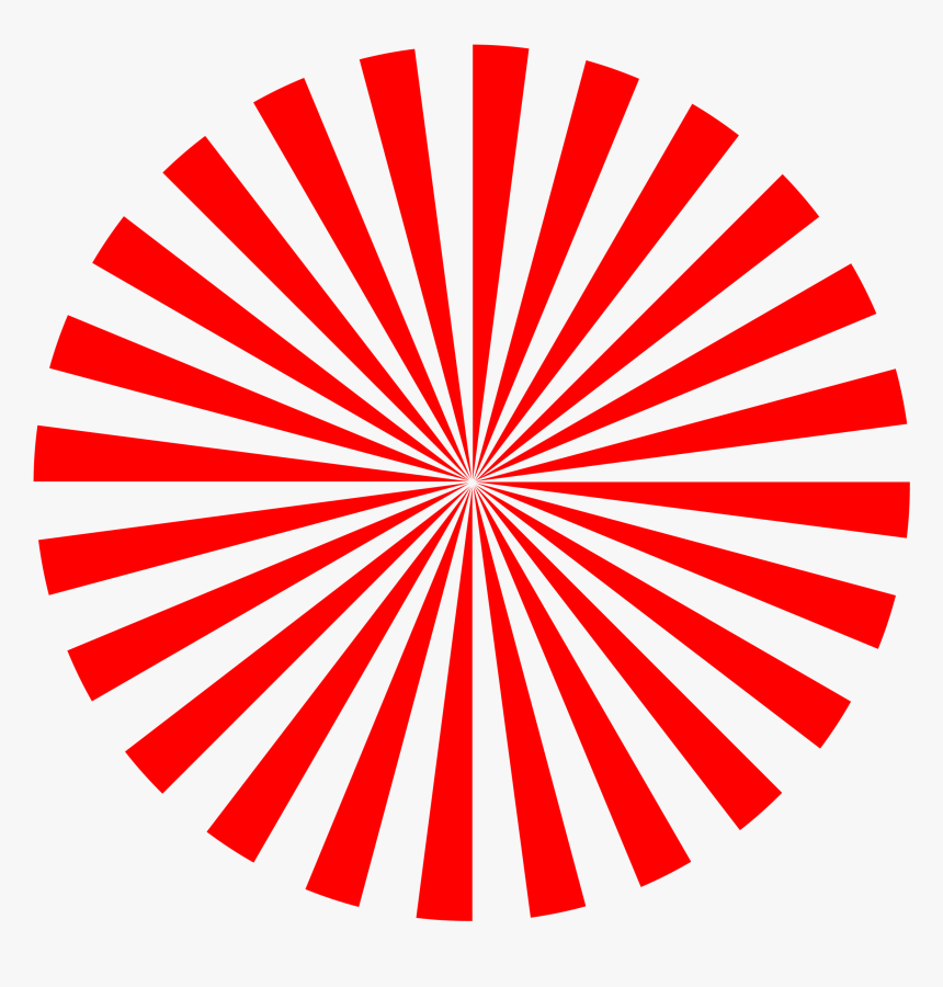 Abstract Sun 3 Clip Arts - Red Sun Ray Png, Transparent Png