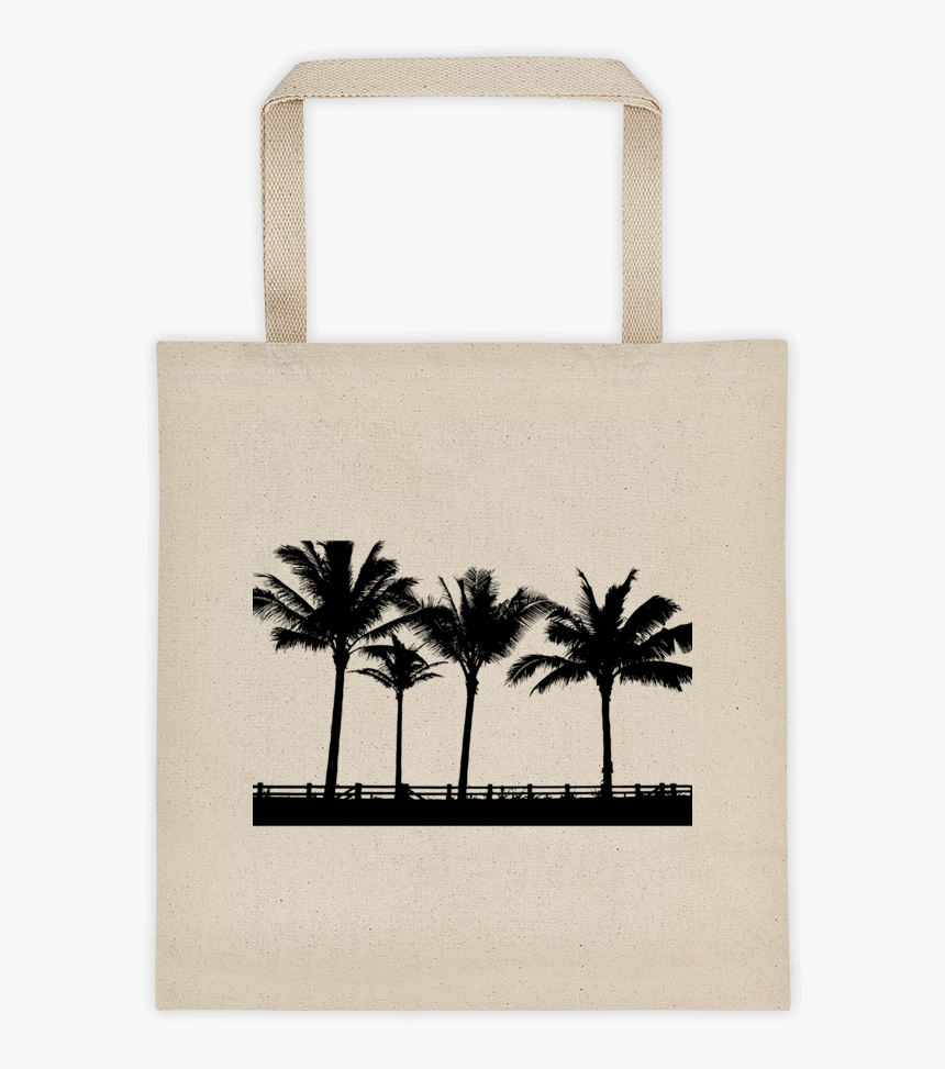 Palms Silhouette 2400px Mockup Natural Original - Thank U Next Tote Bag, HD Png Download