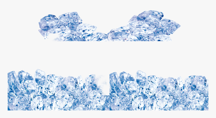 Ice Cube Crystal Water - Ice Cubes, HD Png Download