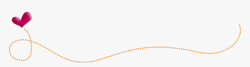 Linea Naranja - Linea Con Corazon Png, Transparent Png
