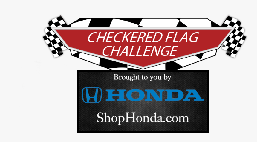 Transparent Checkered Flag Png - Honda, Png Download
