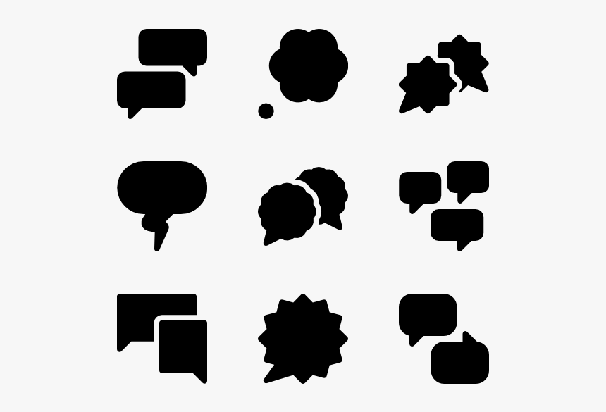Speech Bubbles, HD Png Download