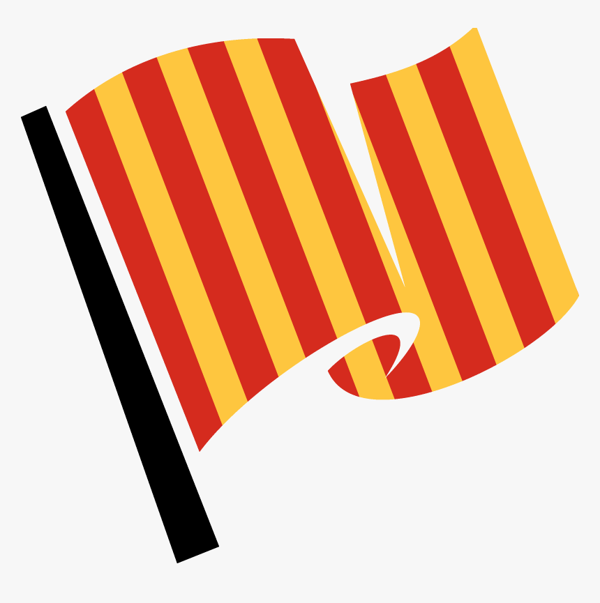 Racing Flag Slippery Track Clip Arts - Flag Logo Black And White, HD Png Download